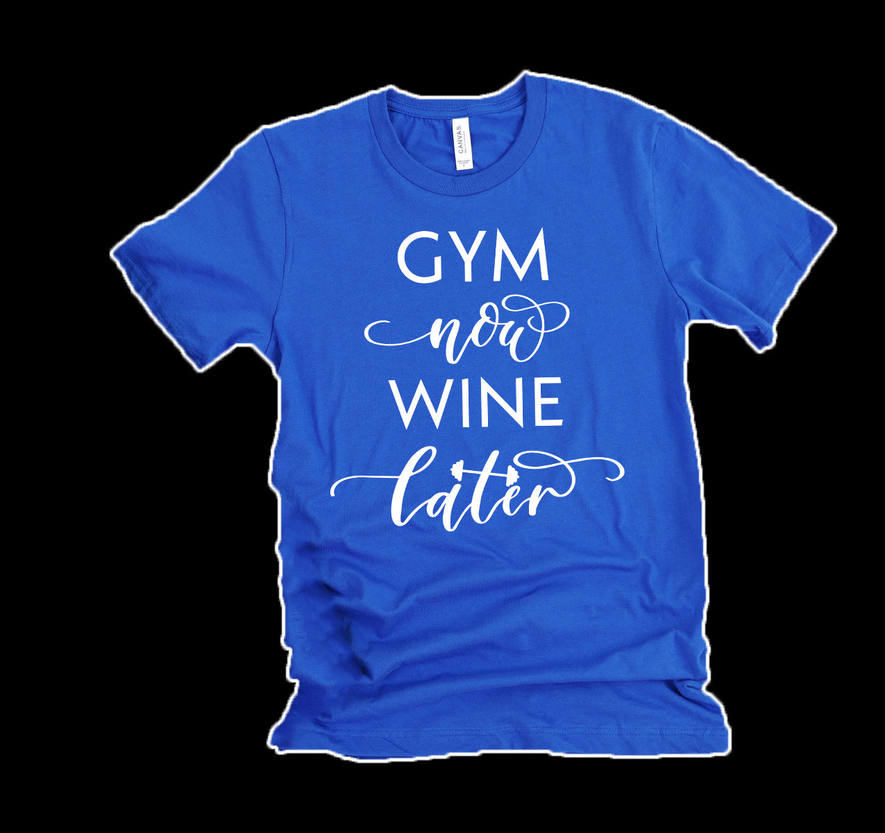 “Gym Now, Wine Later” T-Shirt – Exclusive from RES1LIENCE
